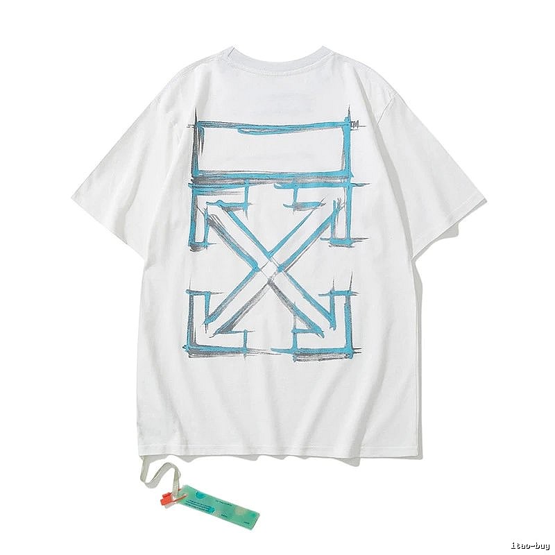 2061-12 White Style 6112 Anime Graphic T-Shirt Fan Wear