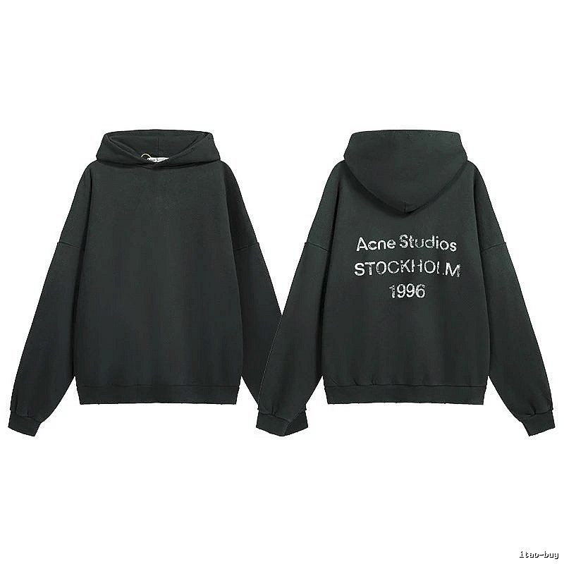 Acne Studios Classic Stockholm hoodie Dark Acne Studios for Daily Styling