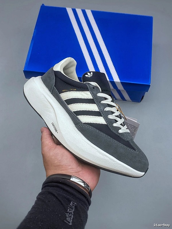 Adidas Modern Runners, Technical Side Panels in Black and White