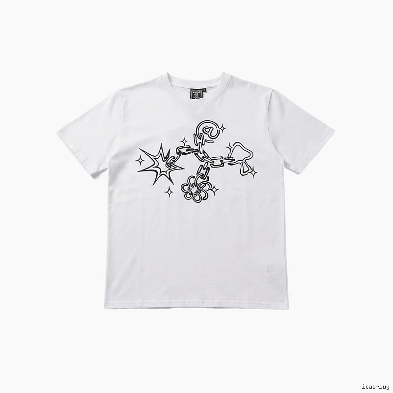 ADWYSD Graffiti Style White T-shirt