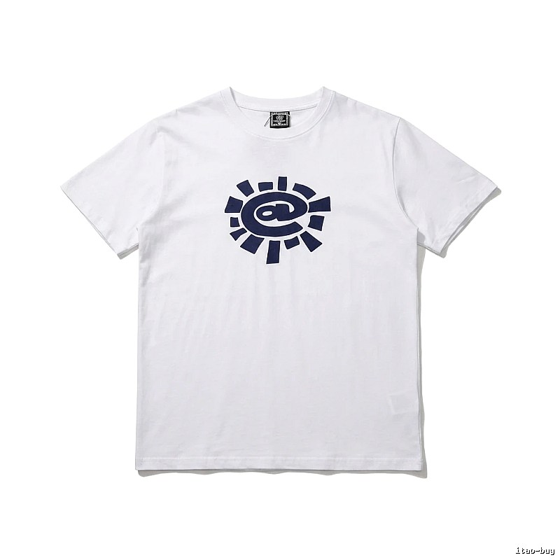 ADWYSD Printed Simple White T-shirt