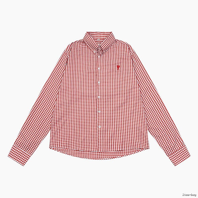 AMI checkered retro-style shirt