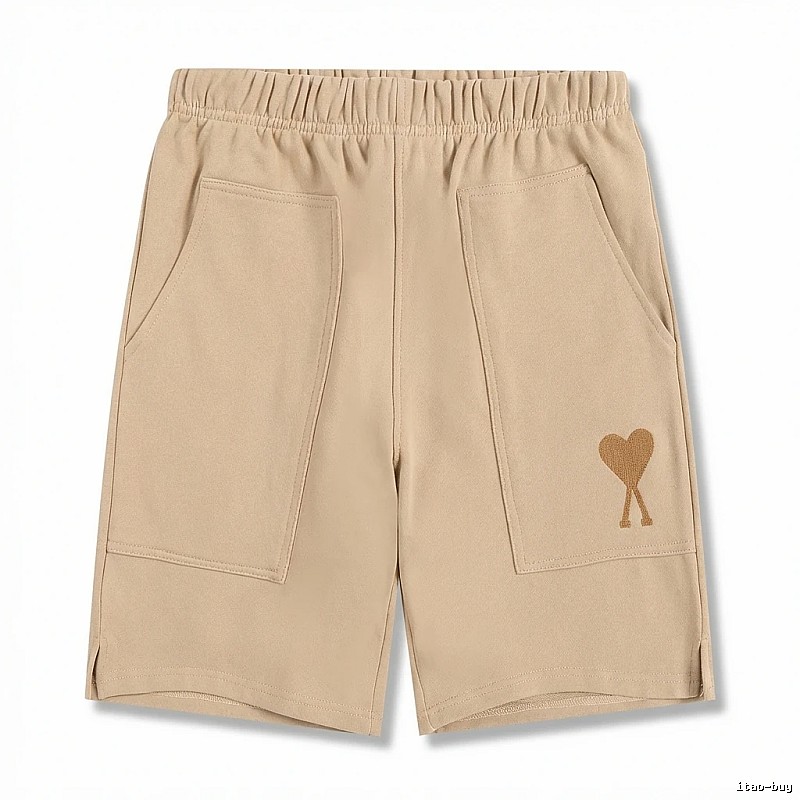 Ami Love Leisure Khaki Shorts