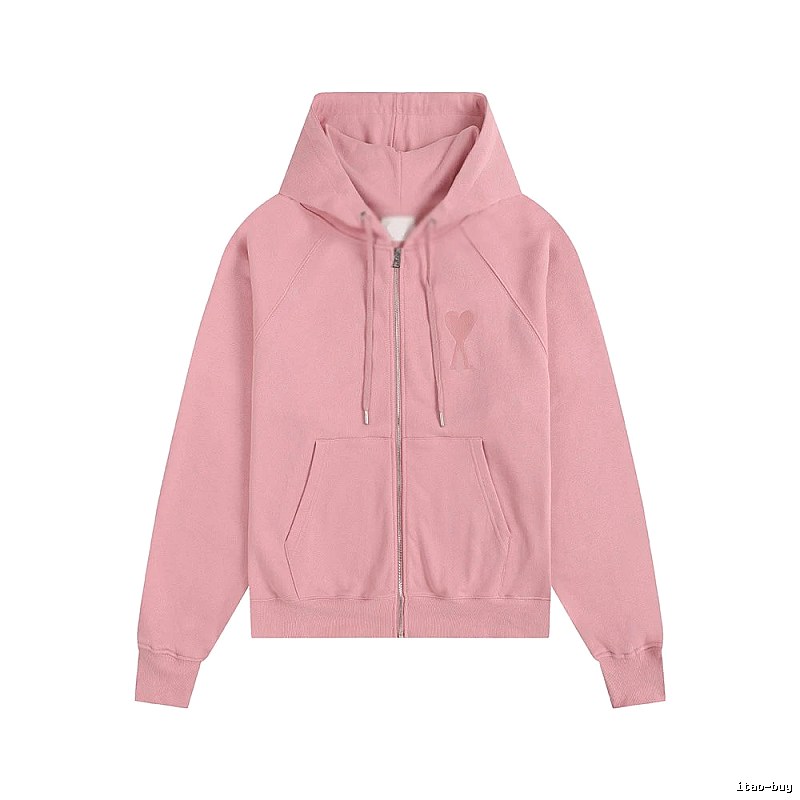 AMI Love Series Pink Hoodie