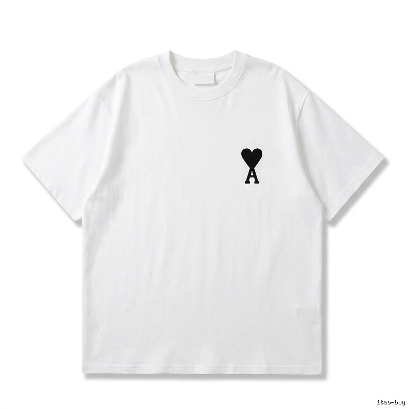 AMI Love Simple White T-shirt