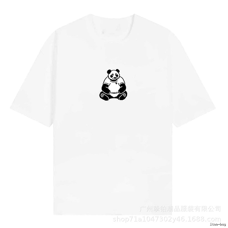 AMI Panda Print Style T-shirt