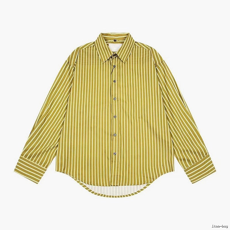 AMI striped retro-style shirt