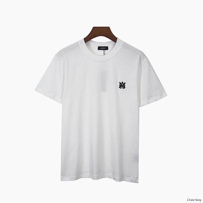 Amiri Casual Logo T-shirt Black Small AM for Streetwear Looks