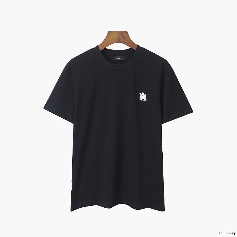 Amiri Classic Logo T-shirt Black Small AM for Daily Styling