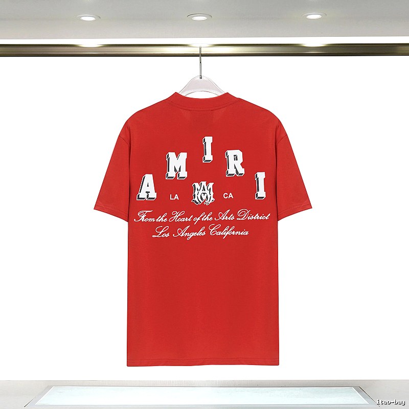 Amiri Lightweight Graphic T-shirt White Blue Amiri for Gift Ideas