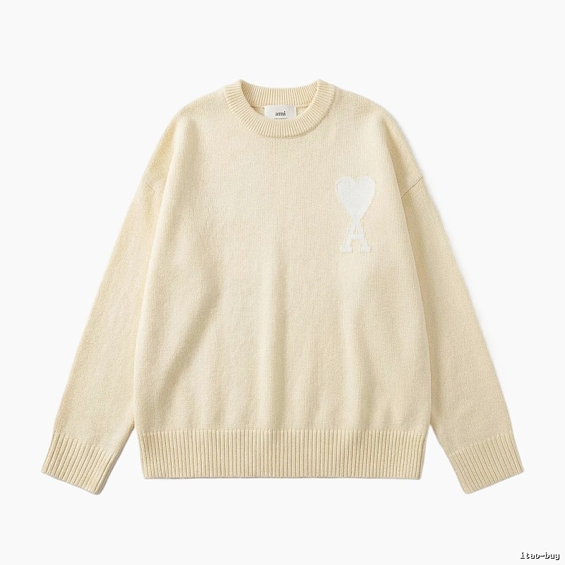 AMIRI Love Style Off-white Sweater