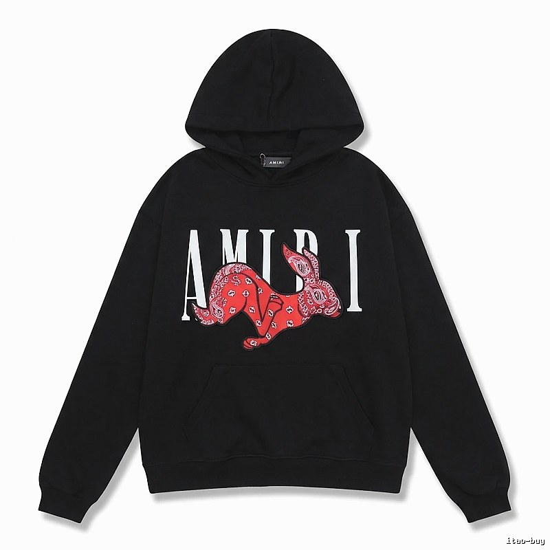 AMIRI Rabbit Print Trendy Brand Sweatshirt