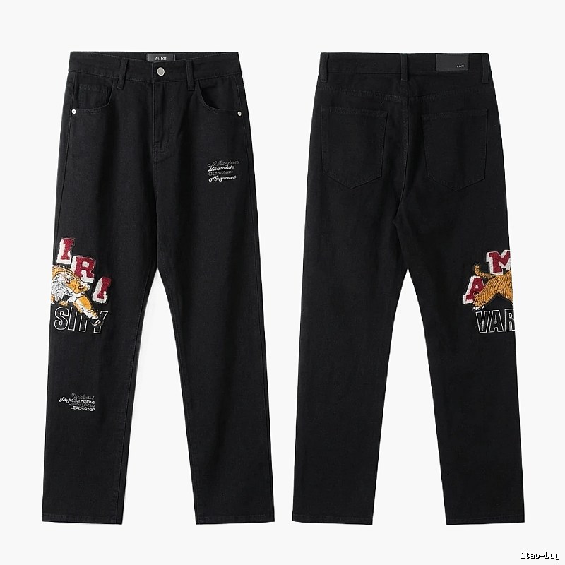 AMIRI retro - style black jeans