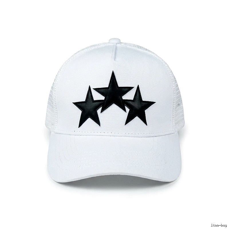 AMIRI Star Trendy White Hat