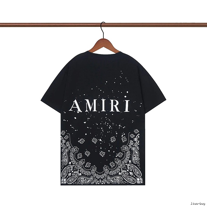 Amiri Weekend Graphic T-shirt White Blue Amiri for Seasonal Looks