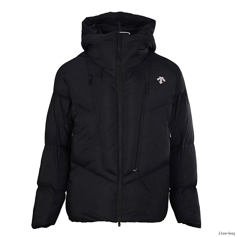 Arc'teryx Hooded Puffer Jacket - clean chest emblem and insulated outdoor profile for winter