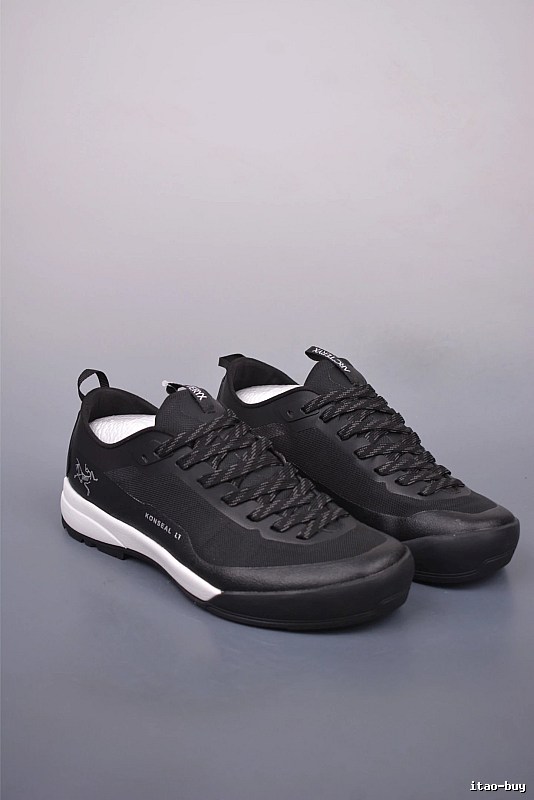 Arc'teryx Trail Sneakers with Technical Upper in Black and White