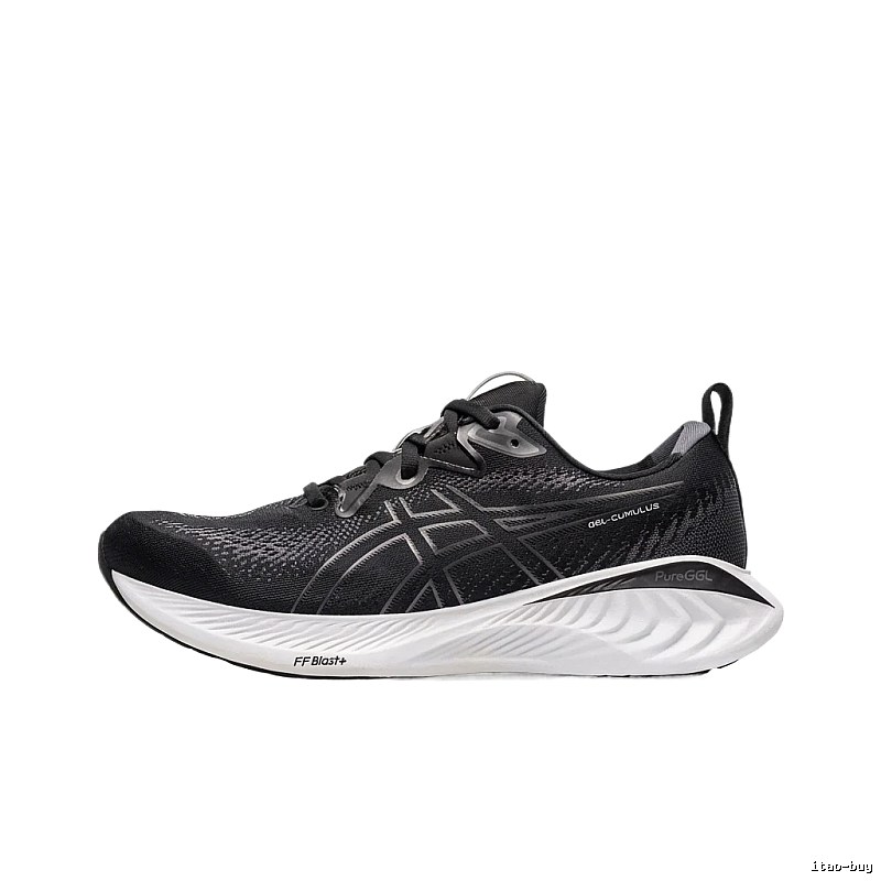 ASICS GEL - CUMULUS Black - Grey Athletic Running Shoes