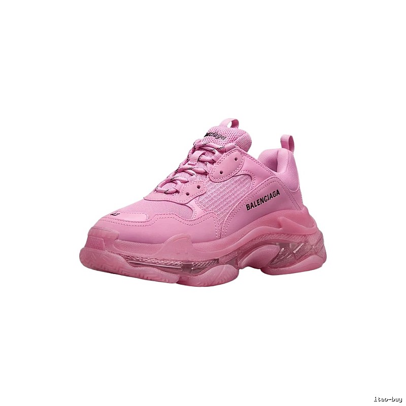 Balenciaga dad-style pink shoes