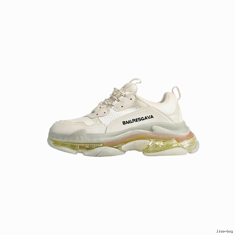 Balenciaga dad-style white shoes