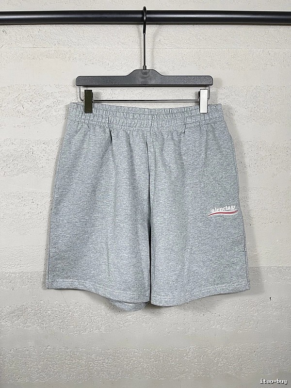 Balenciaga grey sports shorts