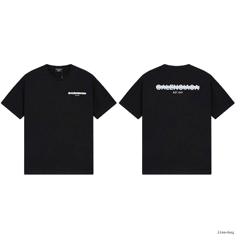 Balenciaga minimalist black T-shirt