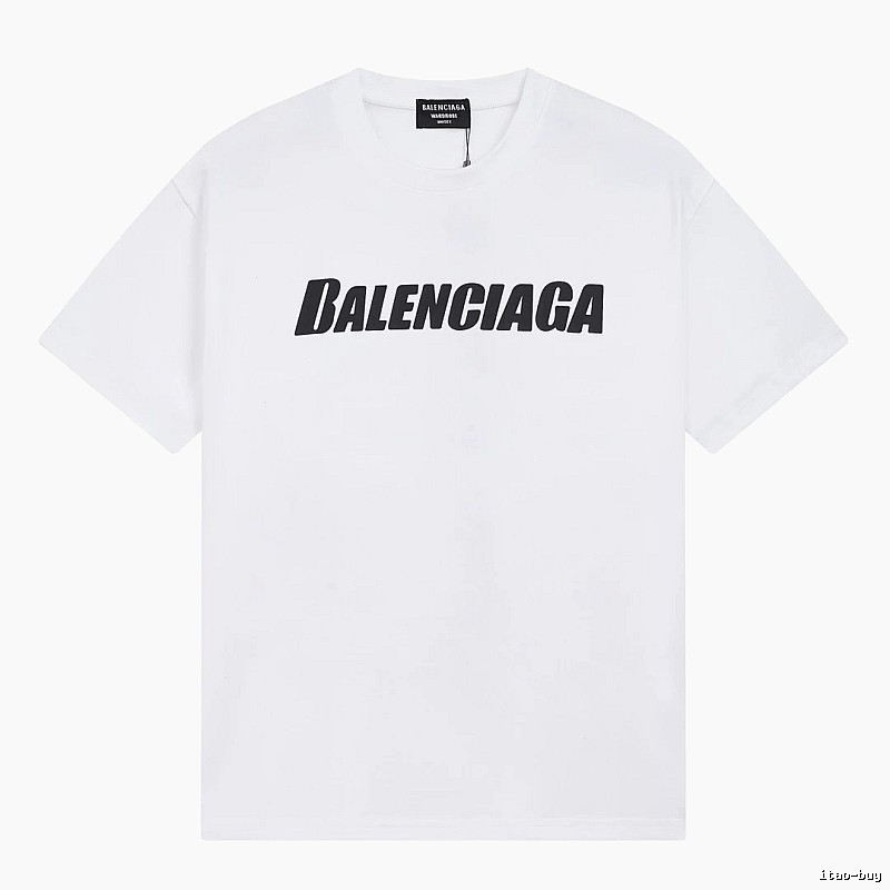 Balenciaga minimalist white T-shirt