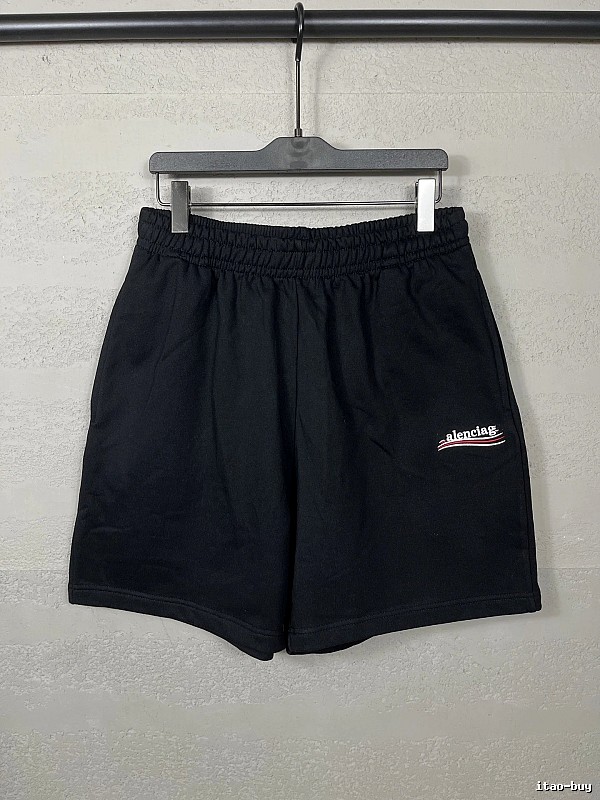Balenciaga sporty black shorts