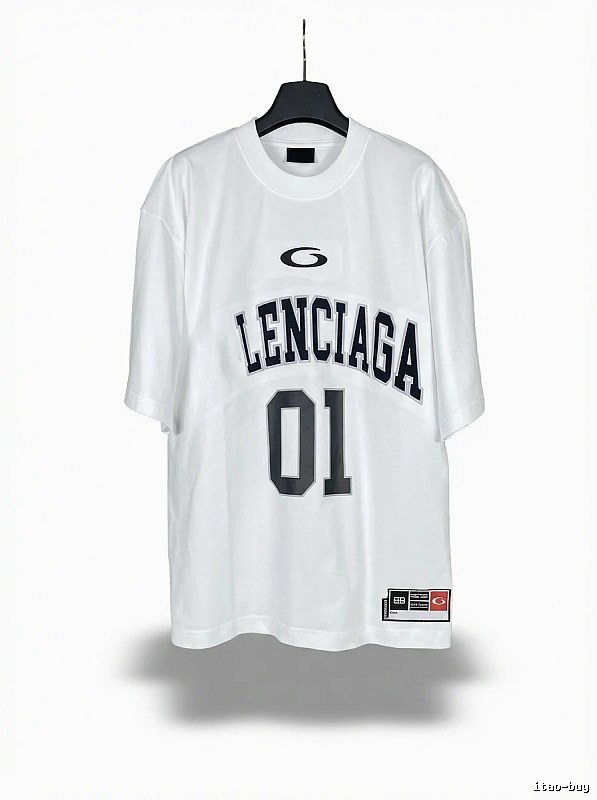 Balenciaga sporty white T-shirt