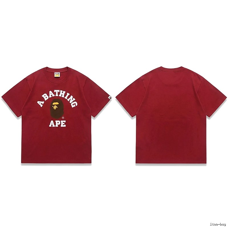 Bape Ape Head Minimalist Style T-shirt