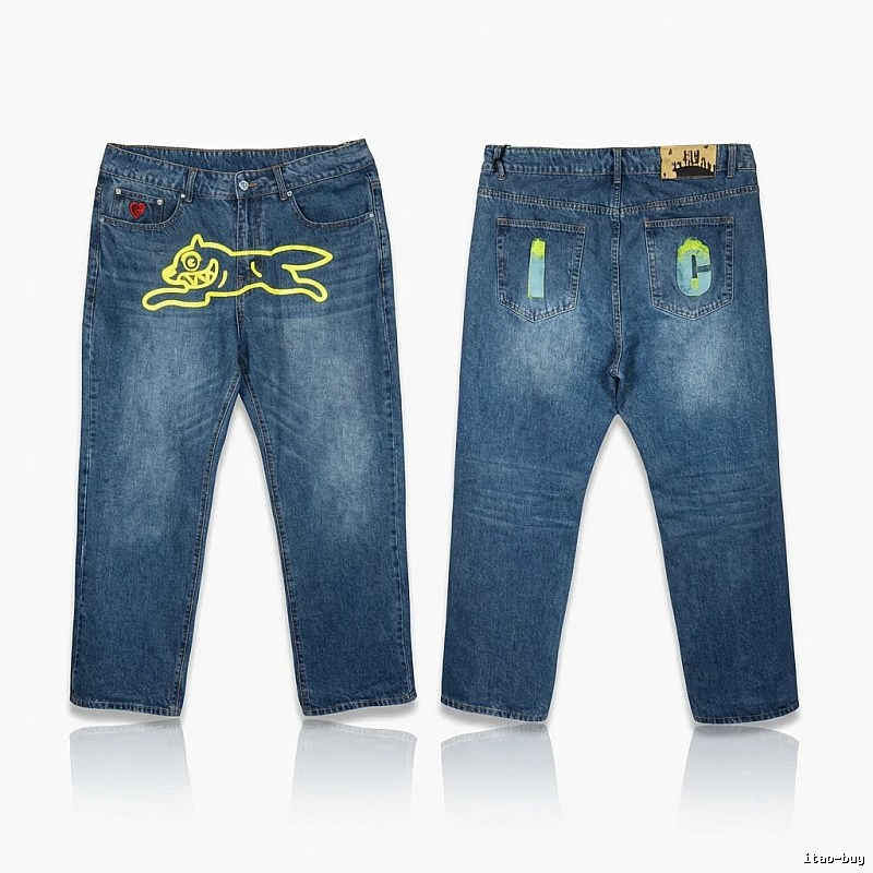 BBC graffiti-style jeans