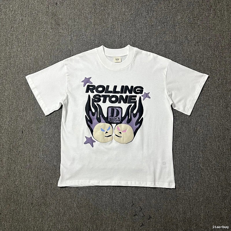 Broken Planet Casual Graphic T-shirt White Cotton Bold for Streetwear Looks