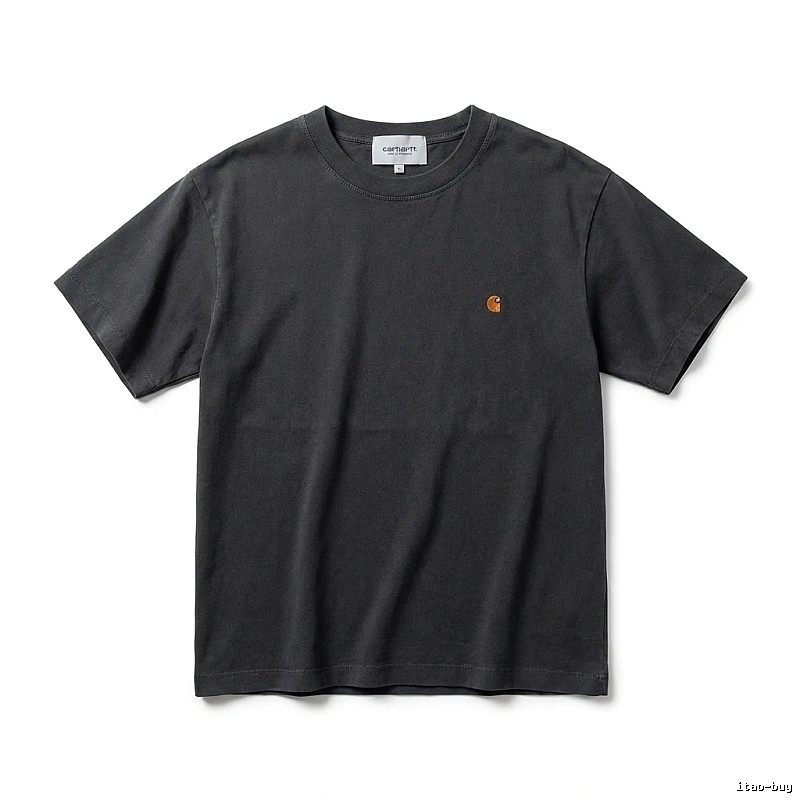 Carhartt Basic Simple Style Black T-shirt