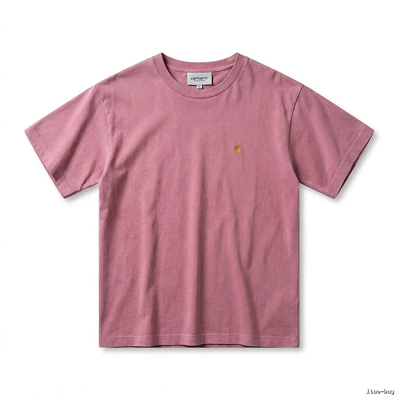 Carhartt basic simple style pink T-shirt