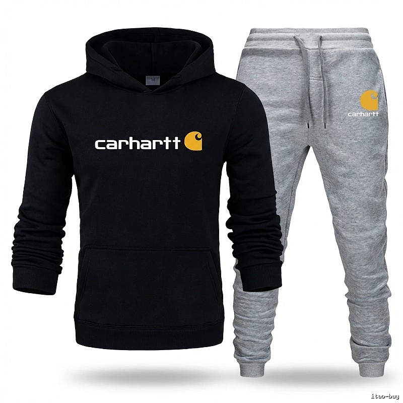 Carhartt casual style black and gray suit