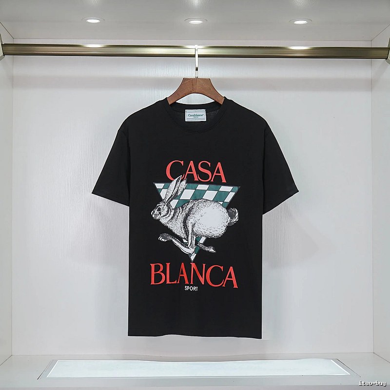 Casablanca sporty black T-shirt