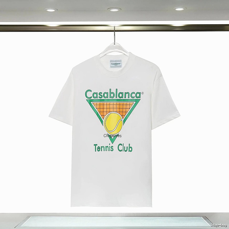 Casablanca Tennis Style White T-shirt