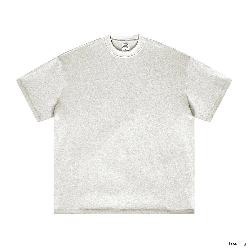 Casual Plain white T-shirt Minimal White Short for Streetwear Looks