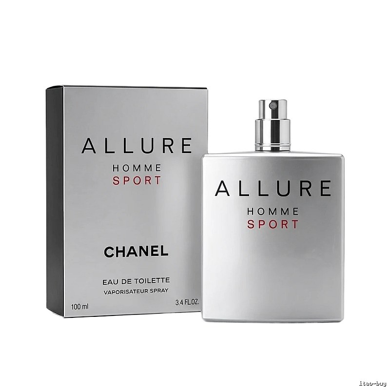 Chanel ALLURE series silver men's perfume