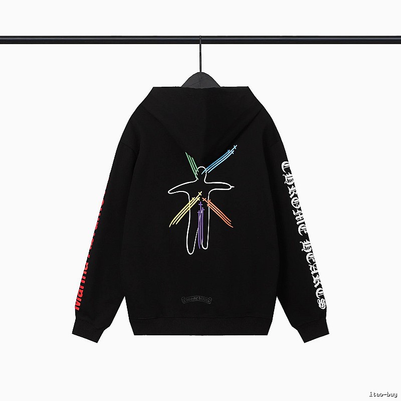 Chrome Hearts 2089-82 Black Cross Graphic Hoodie Holiday Edit