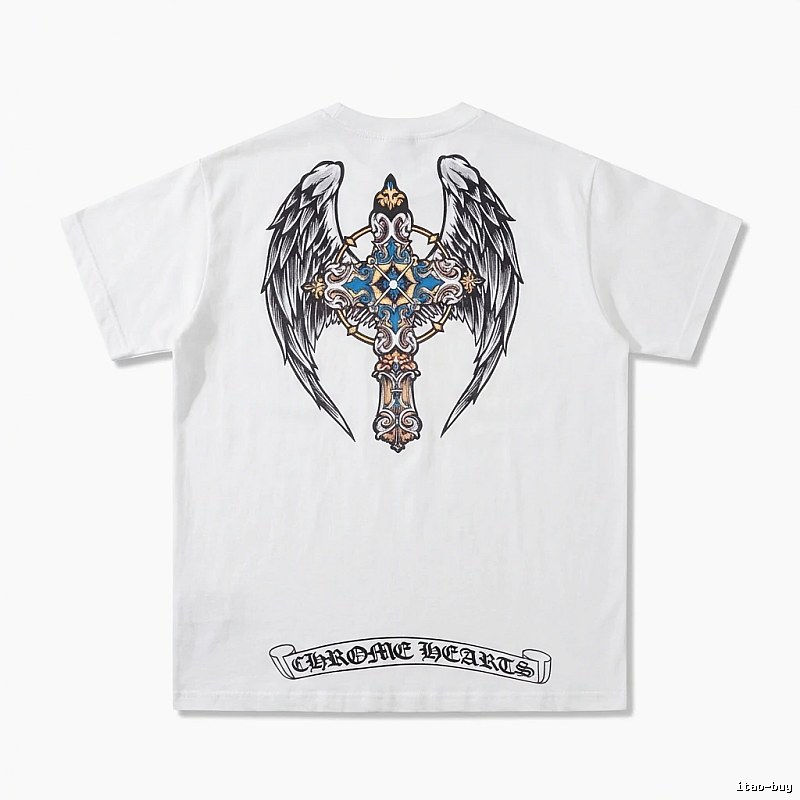 Chrome Hearts Angel Cross White T-shirt