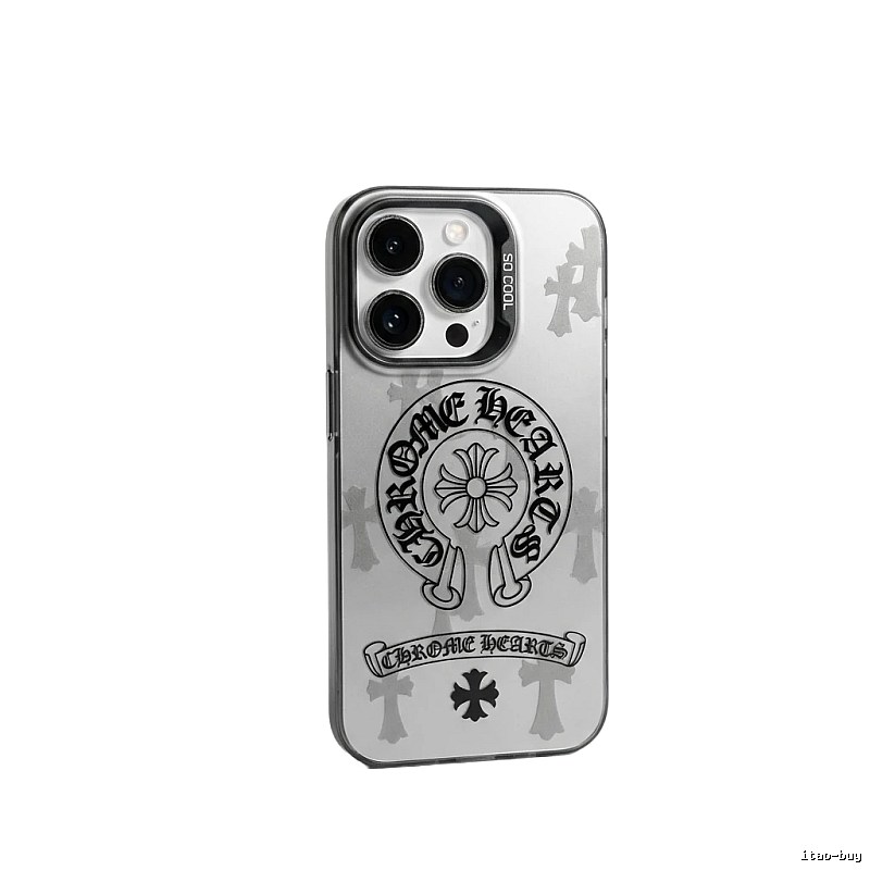 Chrome Hearts Dark Style iPhone Case