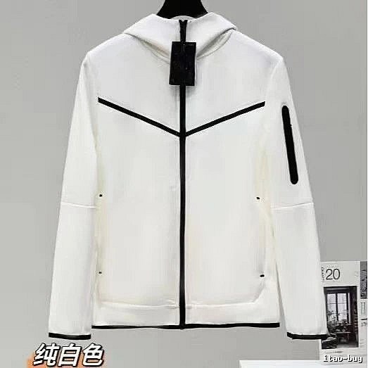 Classic White zip hoodie White Full Zip for Daily Styling