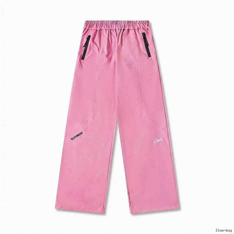 Corteiz Elitework Trendy and Cool Style Pink Pants