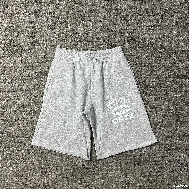 Corteiz sporty grey shorts
