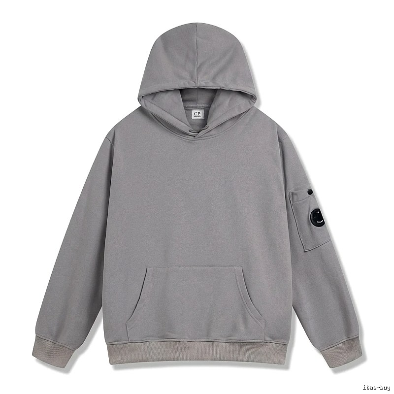 C.P. Grey Trendy Brand Hoodie