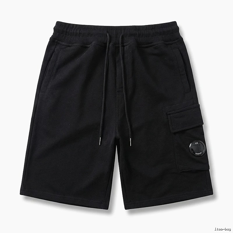 C.P. workwear style black shorts