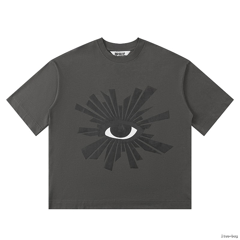 Dark-style gray short-sleeved shirt of House of Errors