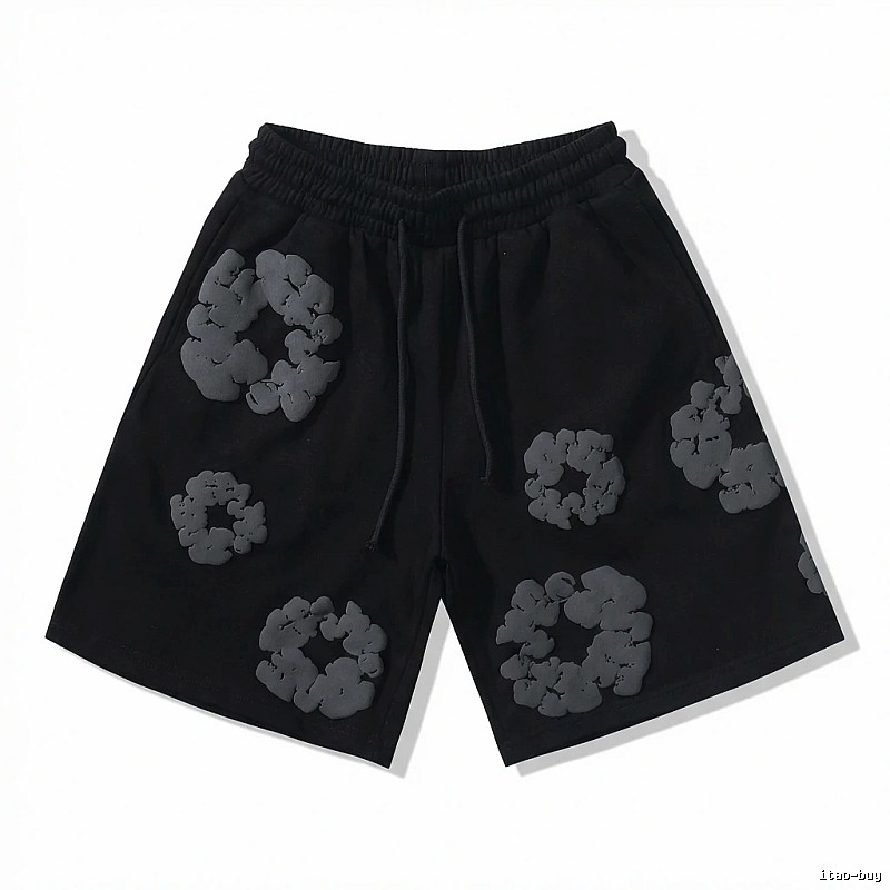 DENIM TEARS Floral Casual Shorts