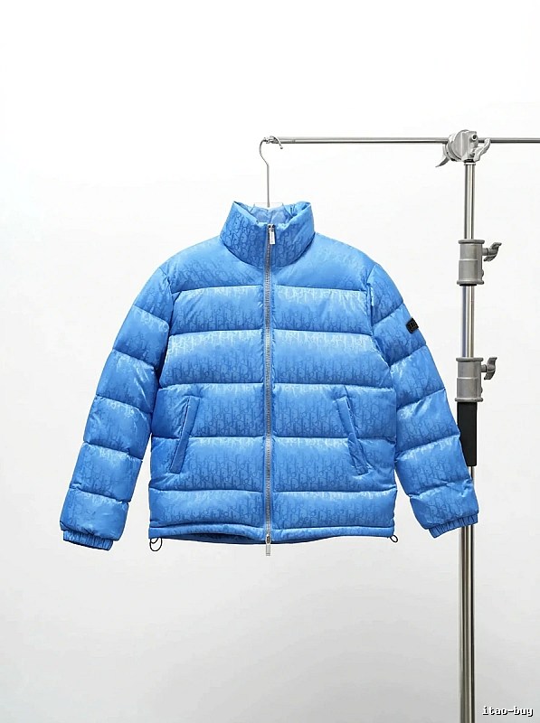 Dior down jacket fashion style blue